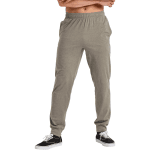 Grey men sweatpants with zippered pockets