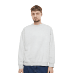 Grey men sweatshirt on hanger